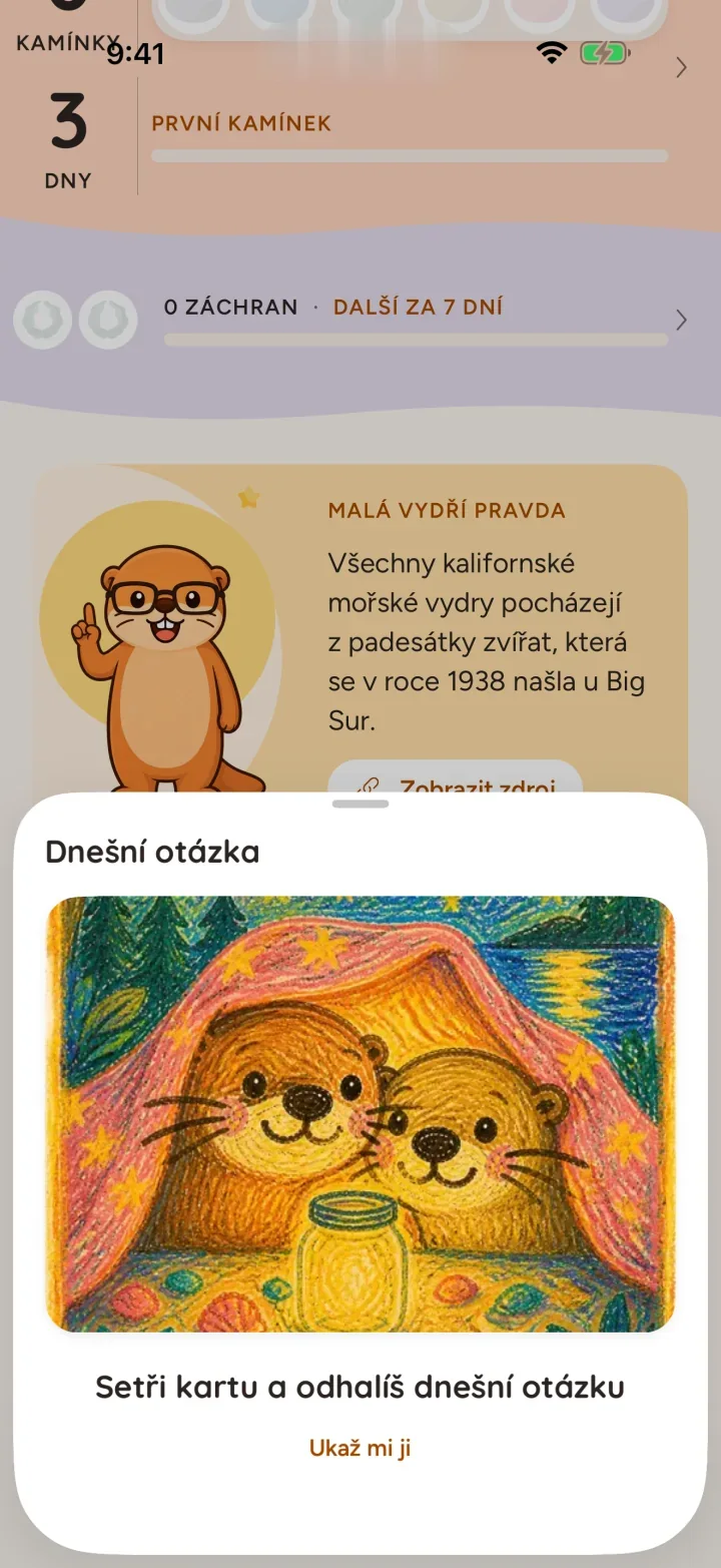 Dnešní otázka ukrytá pod stírací kartou