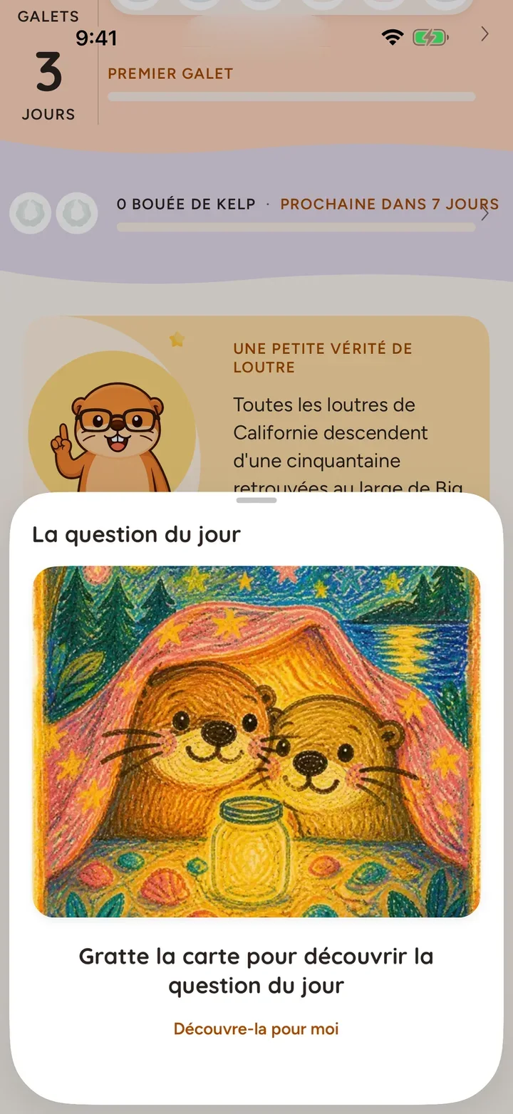 La question du jour cachée sous une carte à gratter