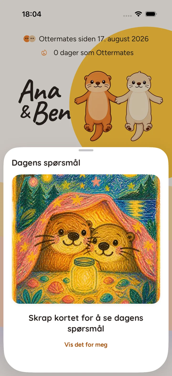 Dagens spørsmål skjult under skrapekortet